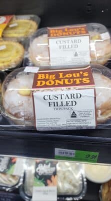 B/LOU DONUT CUSTARD T/PK 200GM