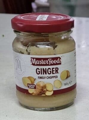Ginger finely chopped
