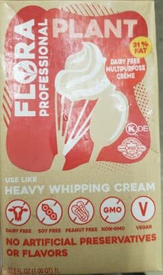 Flora Professional plant heavy whipping cream