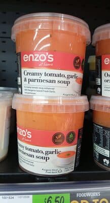 ENZO'S cream Tom soup