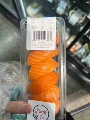 Nigiri Plate Salmon 6pcs