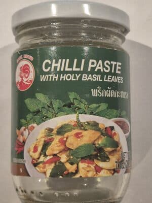 Chilli Paste with Holy Basil Leaves - Pad Kapow