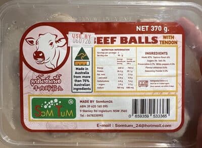 Beef Ball