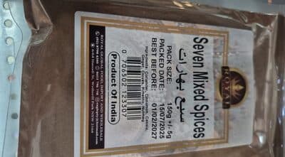 seven mixed spices