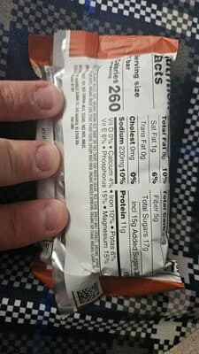 ClifBar Crunchy Peanut Butter