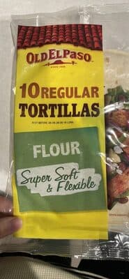 Regular Tortillas Flour