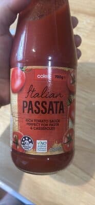 Italian PASSATA Rich Tomato Sauce