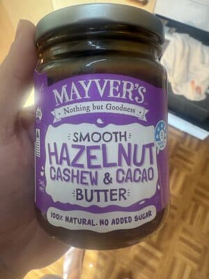 SMOOTH HAZELNUT CASHEW & CACAO BUTTER