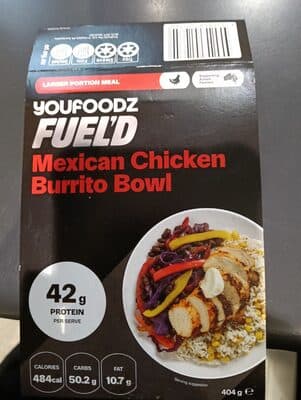 Mexican Chicken Burrito Bowl