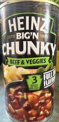 Big'N Chunky Beef & Veggies