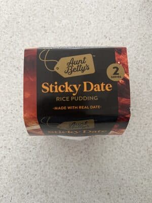 Sticky Date Rice Pudding